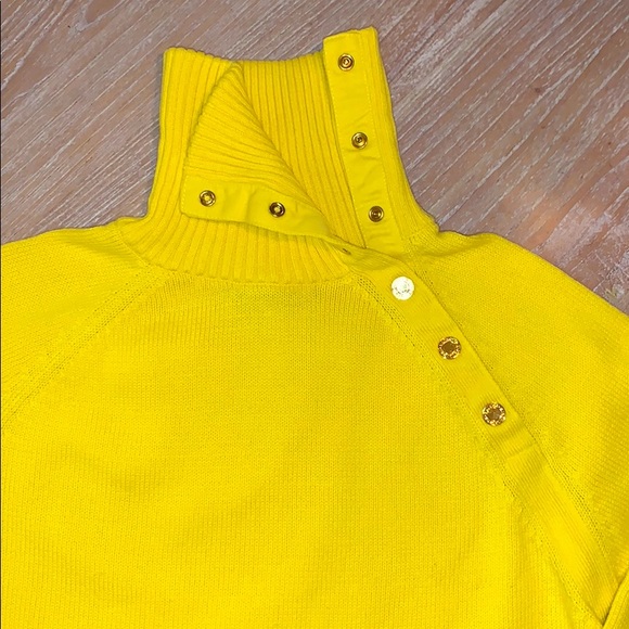RALPH LAUREN Sweater| Gold Snap Button closure - Picture 5 of 7